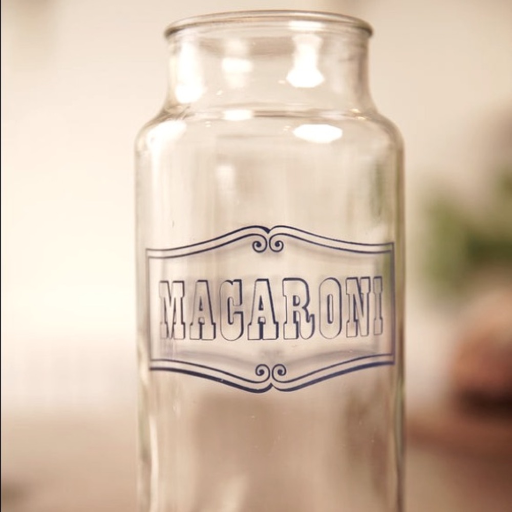 Vintage Catelli macaroni canister